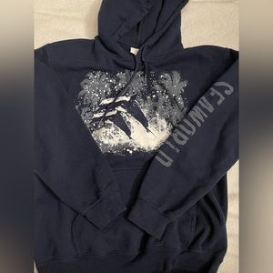 Sea world blue hoodie